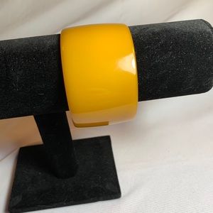 1940’s Bakelite Yellow Cuff Bracelet